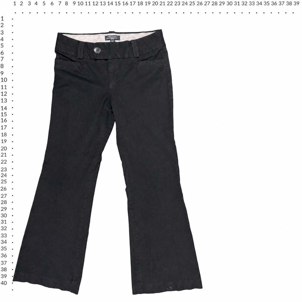 Banana Republic Trouser No. 323 Martin Fit Black Pants - Picture 2 of 5